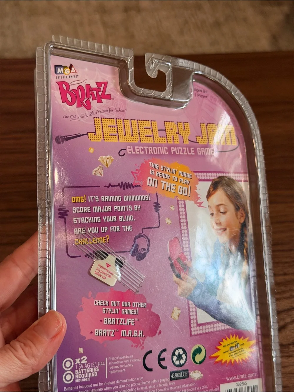 NEW Bratz jewelry jam electronic handheld puzzle game by MGA Vintage RARE HTF